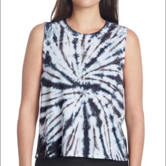 Sage Tops - Sage Collective Tie Dye Crew Neck Tank Top XL